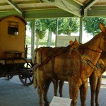 Ein römischer Reisewagen gehobenen Standards