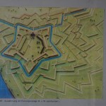 Modell von Xanten mit Zitadelle